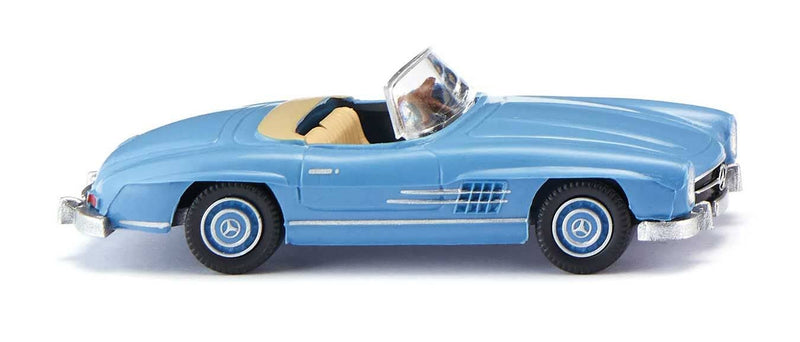 PREORDER Wiking HO 23301 MB 300 SL Cabrio, Blue