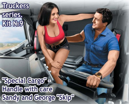Master Box 24062 Sandy Passngr & George Trkr 1:24