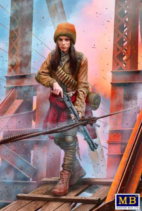 Master Box 24075 Post-Apocalyptic: Splinter Female 1:24