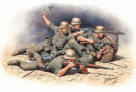 Master Box 35102 German Infantry E Front 1:35