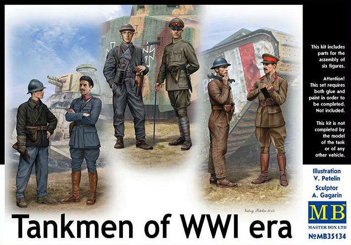 Master Box 35134 Tankmen of Wwi Era 1:35