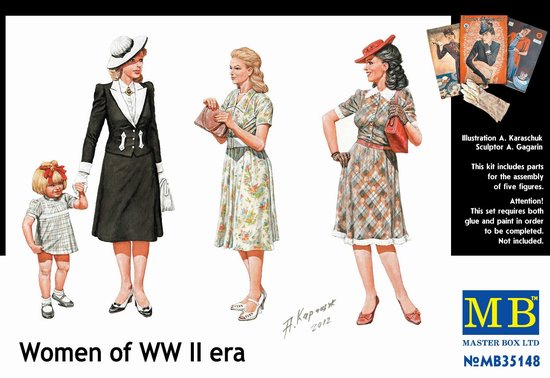 Master Box 35148 Women of WW-II 1:35
