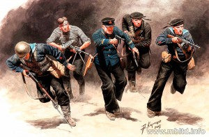 Master Box 35153 Soviet Marines Attack 1941 1:35