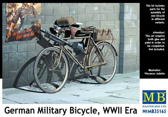 Master Box 35165 Ger Military Bicycle WW-II 1:35