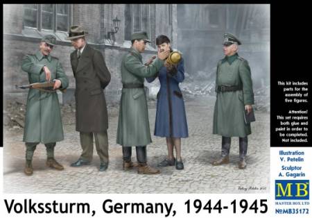 Master Box 35172 Volkssturm Germany 1944-45 1:35