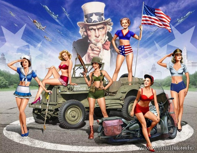 Master Box 35183 Pin Up Girls