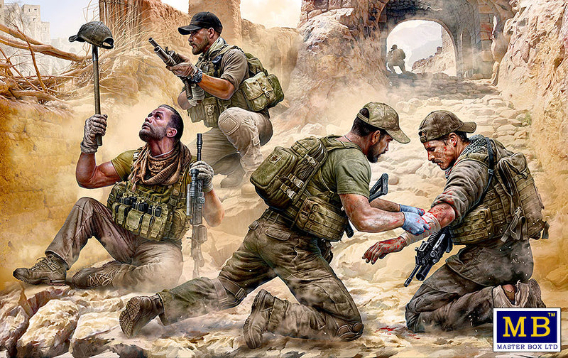Master Box 35207 Danger Close Spec Operations Team(4)1:35
