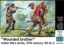 Master Box 35210 Wounded Brother Indian Wars 1:35