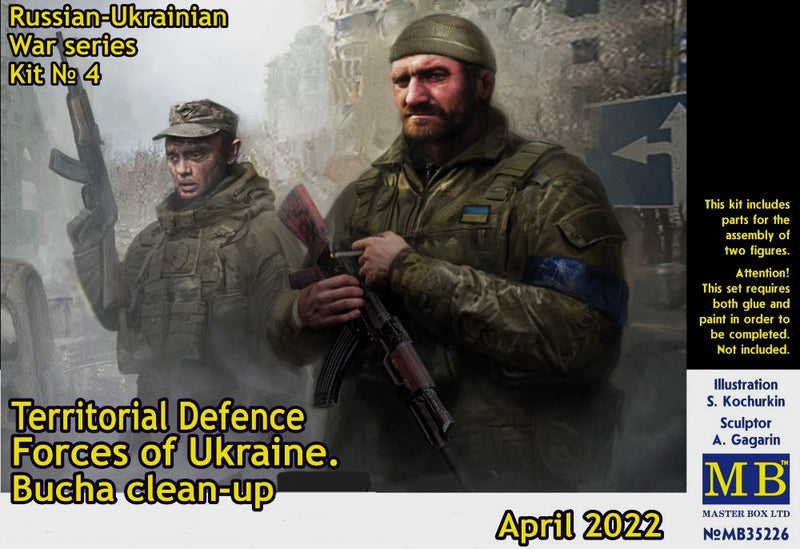 Master Box 35226 Ukrainian Soldier Defense of Bucha 1:35