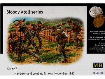 Master Box 3544 Hand to Hand Combat Usvsjap 1:35