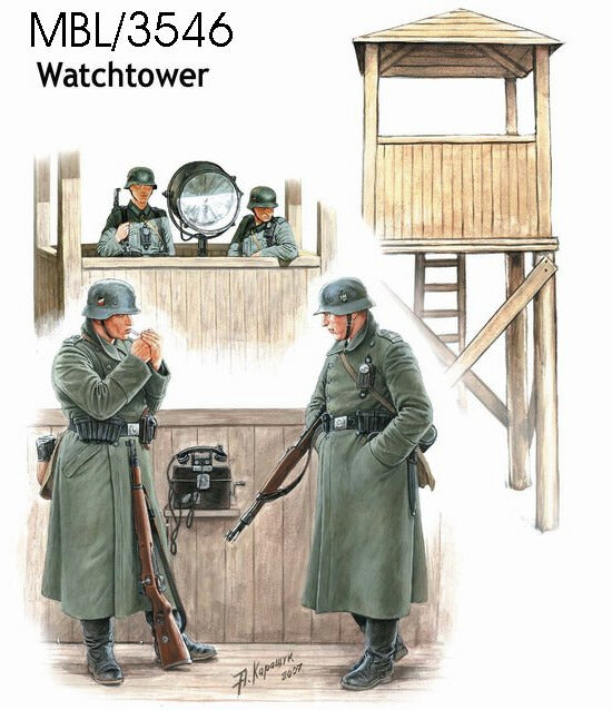 Master Box 3546 Watch Tower 1:35