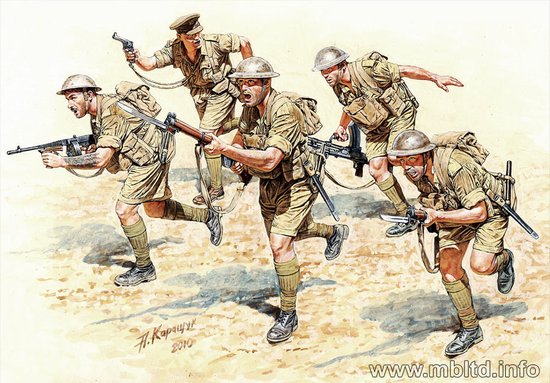 Master Box 3580 British Infantry in Action 1:35