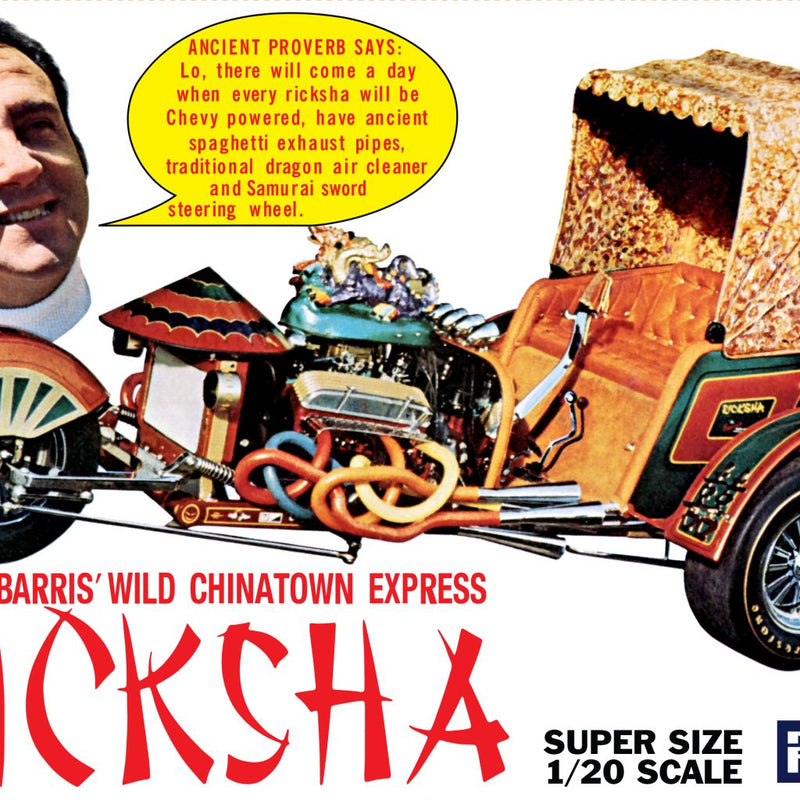 MPC 965 George Barris Ricksha Show Rod 1:20