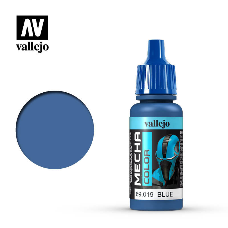 Vallejo Acrylic Paints 69019 Mecha Color, Blue (17ml)