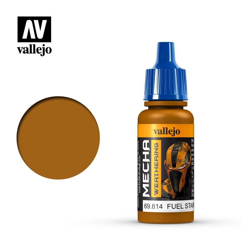 Vallejo Acrylic Paints 69814 Fuel Stains (Gloss)