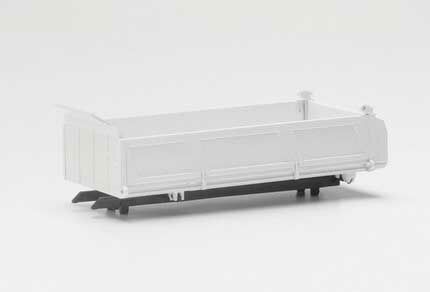 Herpa HO 85472 Meiller 4-Axle Dump Truck, Body Only (2-Pack)