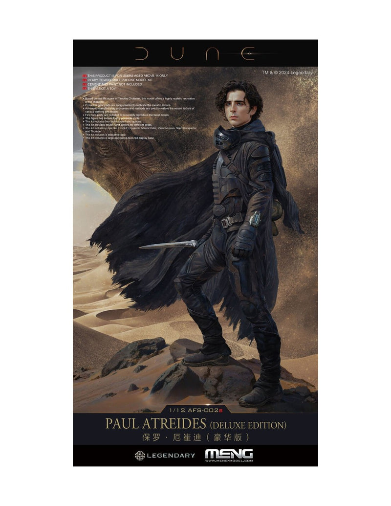 Meng-Model AFS-002 Dune Paul Atreides (DELUXE EDITIONS) 1/12