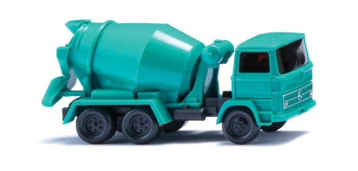 Wiking N 94508 Mercedes-Benz Concrete Mixer, Assembled, Water Blue