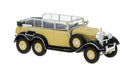 Brekina HO 21075 Mercedes-Benz G4 Convertible, Assembled, Beige, Black