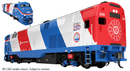 Rapido HO 85520 P32AC-DM Locomotive, Metro North America 250