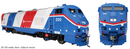 Rapido HO 85520 P32AC-DM Locomotive, Metro North America 250