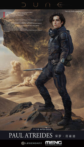 Meng Model AFS002 Dune Paul Atreides Plastic Figure 1:12
