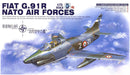 Meng Model DS004S Fiat G.91R Nato Air Forces 1:72
