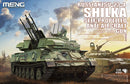 Meng Model TS023 Russian ZSU-23-4 Shilka 1:35
