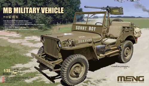 Meng Model VS011 MB Jeep Military Vehicle 1:35