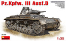 MiniArt 35169 Pz.Kpfw.III Ausf.D 1:35