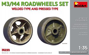 Mini Art Model 35220 M3/M4 Roadwheels Welded & Pressed 1:35
