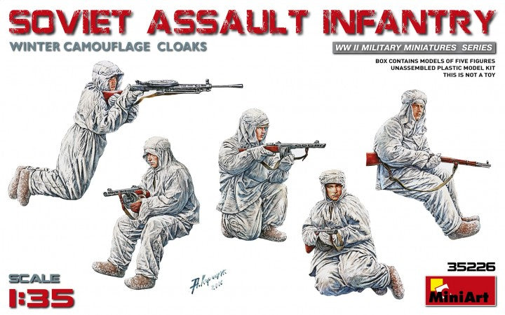 MiniArt 35226 WWII Sov Assault Inf Win 1:35