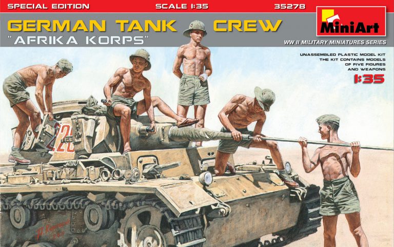MiniArt 35278 German Tank Crew Afrika Korps 1:35
