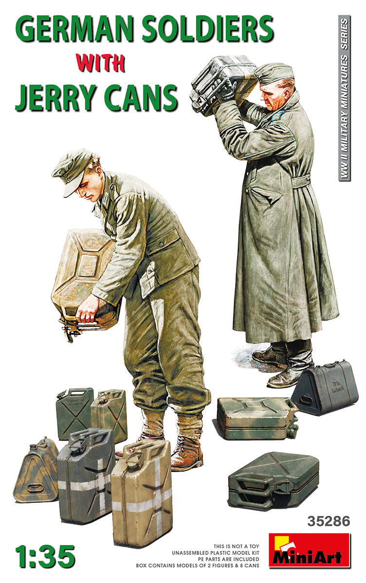 MiniArt 35286 German Soldiers w/Jerry Cans 1:35
