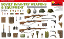 MiniArt 35304 WWII Soviet Infantry Weapons & Equipment 1:35