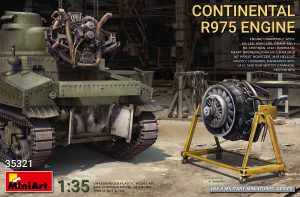 MiniArt 35321 Continental R975 Engine 1:35