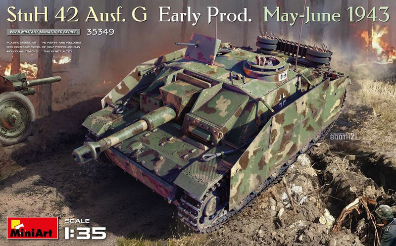 MiniArt 35349 StuH 42 Ausf G Early Tank 1:35