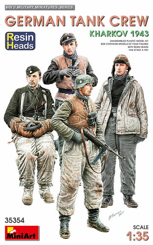 MiniArt 35354 German Tank Crew Kharkov 1943 1:35