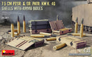 MiniArt 35381 7.5cm PzGr. & Gr. KwK 40 Shells Boxs 1:35