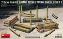 MiniArt 35398 7.5cm PaK40 Ammo Boxes w/shells