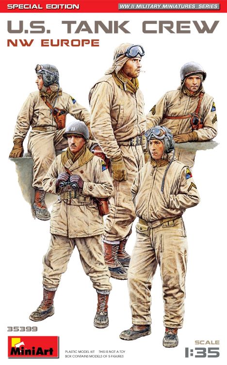 MiniArt 35399 U.S. Tank Crew Europe 1:35