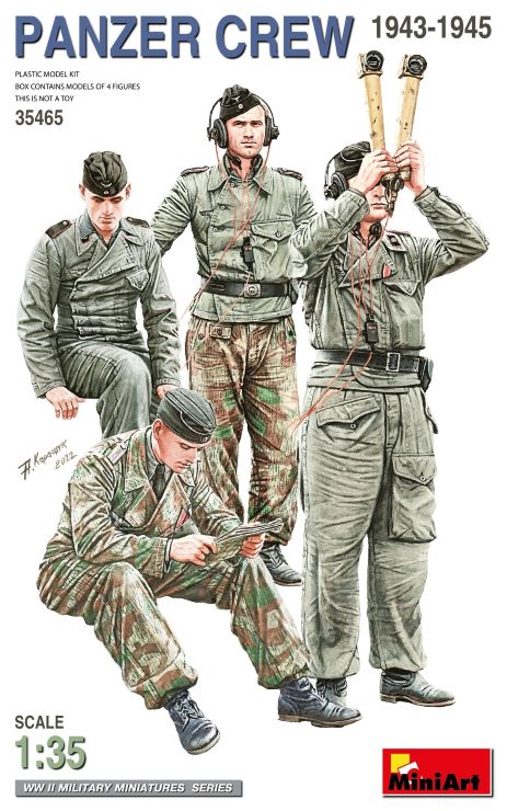 MiniArt 35465 WWII Panzer Crew 1943-1945 1:35