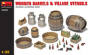 MiniArt 35550 Wooden Barrels & Village Utensils 1:35