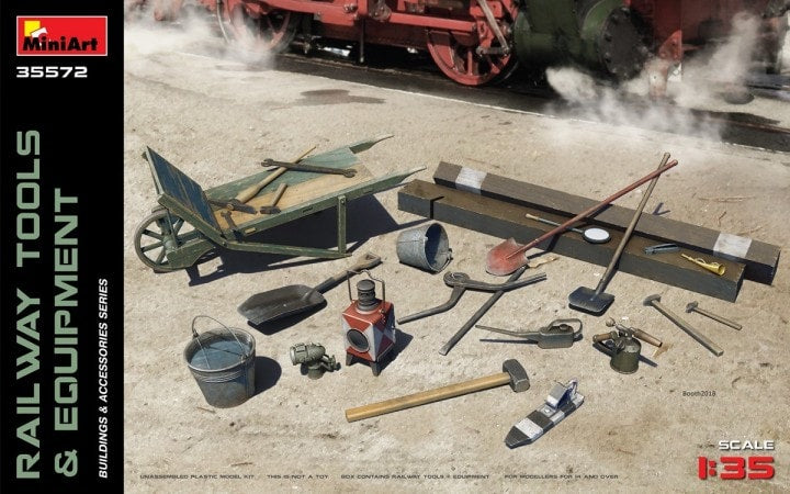MiniArt 35572 Railway Tools & Equipment 1:35