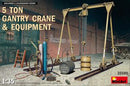MiniArt 35589 5ton Gantry Crane & Equipment 1:35