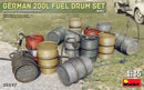 MiniArt 35597 WWII Ger. 200L Fuel Drum 1:35