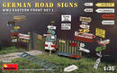 Mini Art Model 35602 German Road Signs WW2 Eastern Front 1:35