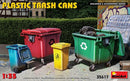 MiniArt 35617 Plastic Trash Cans 4 sizes 1:35
