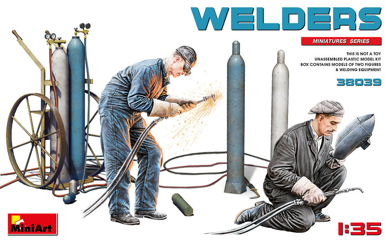 MiniArt 38039 Welders w/equipment 1:35