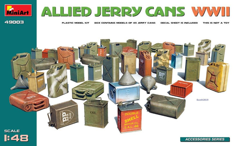 MiniArt 49003 WWII Allies Jerry Can Set 1:48
